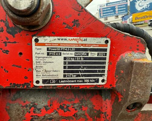 TAKEUCHI TB 216  - Powertilt MARTIN