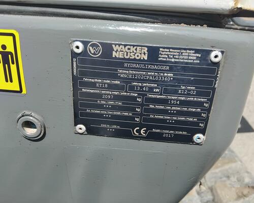 Wacker Neuson ET18VDS