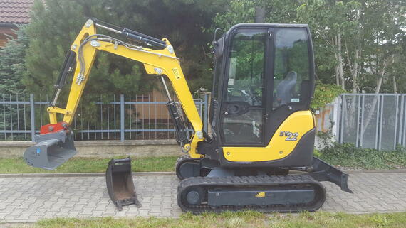 Yanmar SV22 rok 2020 pouze 1400 mth
