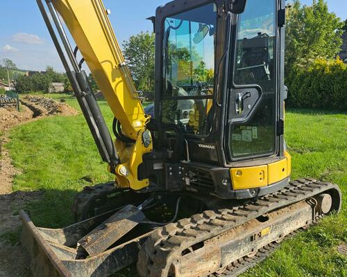 Yanmar VIO50-6A, 3x lopata