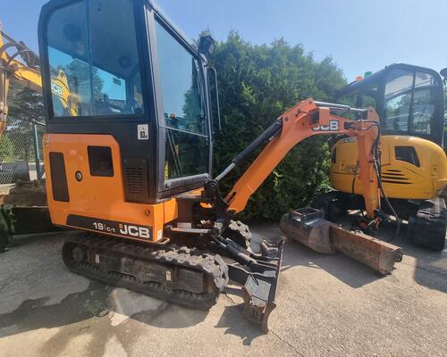 zánovní JCB 19C 2018 1550mth s hydr.svahovkou