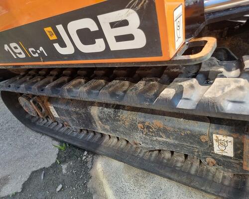 zánovní JCB 19C 2018 1550mth s hydr.svahovkou
