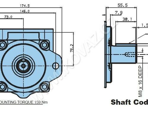 Hydraulické čerpadlo Denison T6CCZ B22 B14 VR A11M