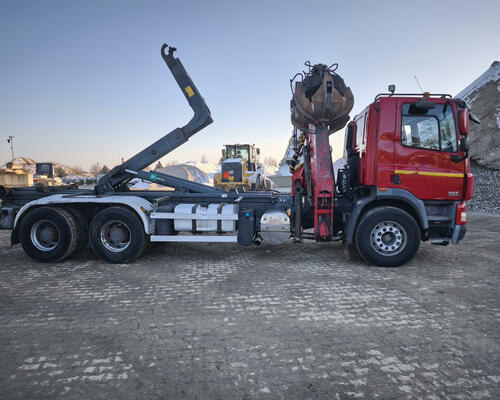 DAF CF 85.460 6x4 Kontejner + HNJ