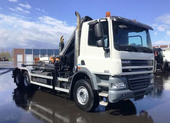 DAF FAT 85 CF 410 + Hiab