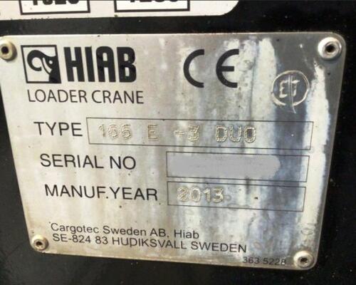 DAF FAT 85 CF 410 + Hiab