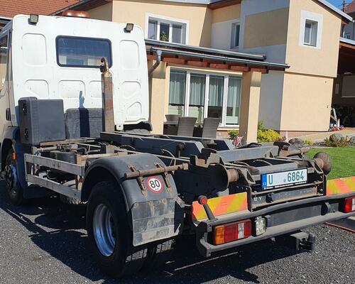 Daf LF 45.170 hákový nosič kontejneru, 10ti tuna