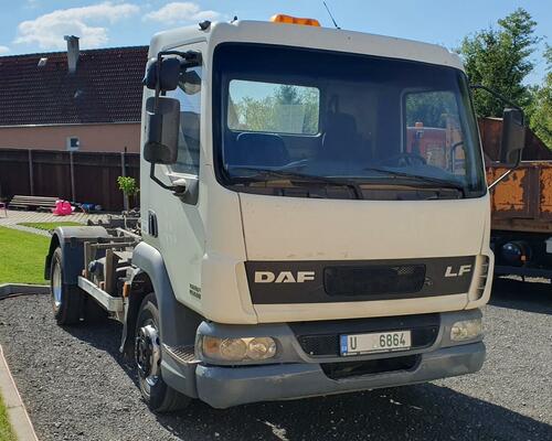 Daf LF 45.170 hákový nosič kontejneru, 10ti tuna