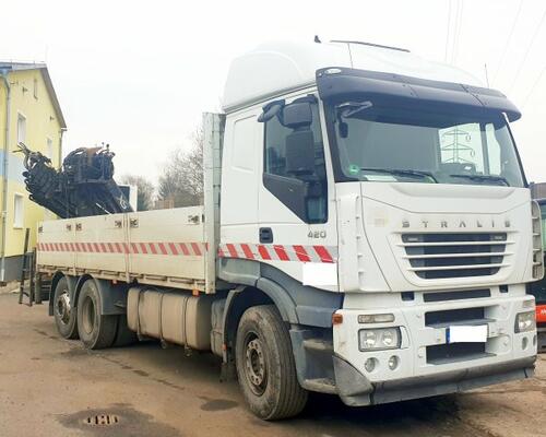 IVECO 420 Stralis +HIAB XS166 D4-pro