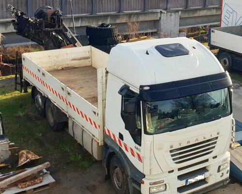 IVECO 420 Stralis +HIAB XS166 D4-pro