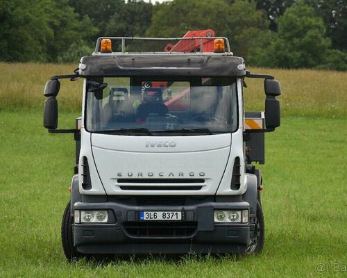 IVECO Eurocargo 16t hákový nosič kontejnerů + Palfinger PKK