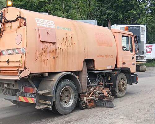MAN 14.162 BUCHER HANES SCHORLING zameták, vysavač MAN 14.162 BUCHER HANES SCHORLING zameták, vysavač