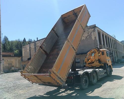 MAN 26.363 SKLÁPĚČ+ HYDR. RUKA 6X2 
