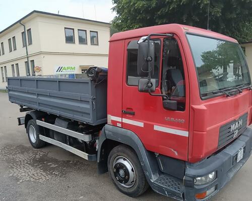 MAN 8.140 3STRANÝ sklápěč