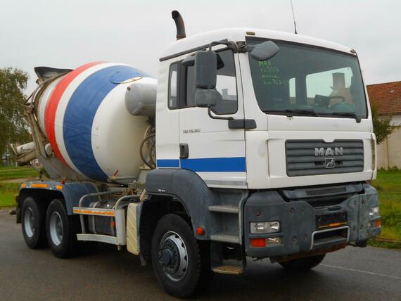 MAN TGA 26.360 6x4 BB domýchávač