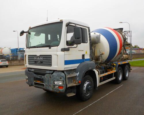 MAN TGA 26.360 6x4 BB domýchávač