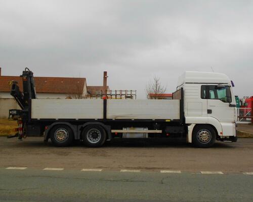  MAN TGA 410 6x2 s rukou