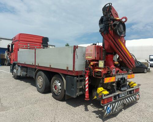 MB ACTROS 6x2 valník s hydraulickou rukou FASSI F110 A.23 / RETARDÉR / Telligent / podvozek na vzduchu