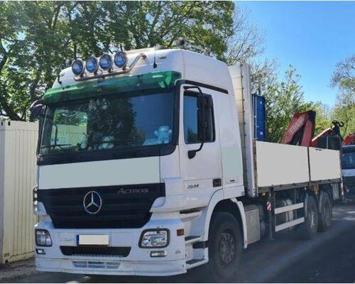 Mercedes Actros 2644 + Fassi F210