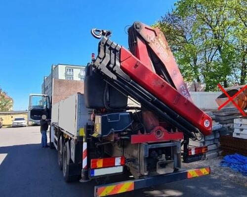 Mercedes Actros 2644 + Fassi F210