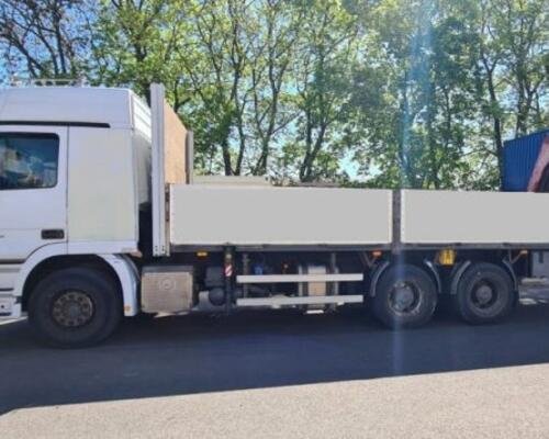 Mercedes Actros 2644 + Fassi F210
