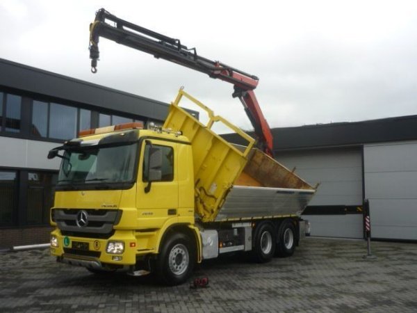 Mercedes Actros 2646 + Palfinger 22tm