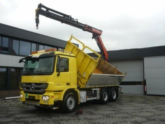 Mercedes Actros 2646 + Palfinger 22tm