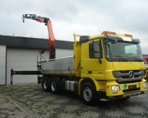 Mercedes Actros 2646 + Palfinger 22tm
