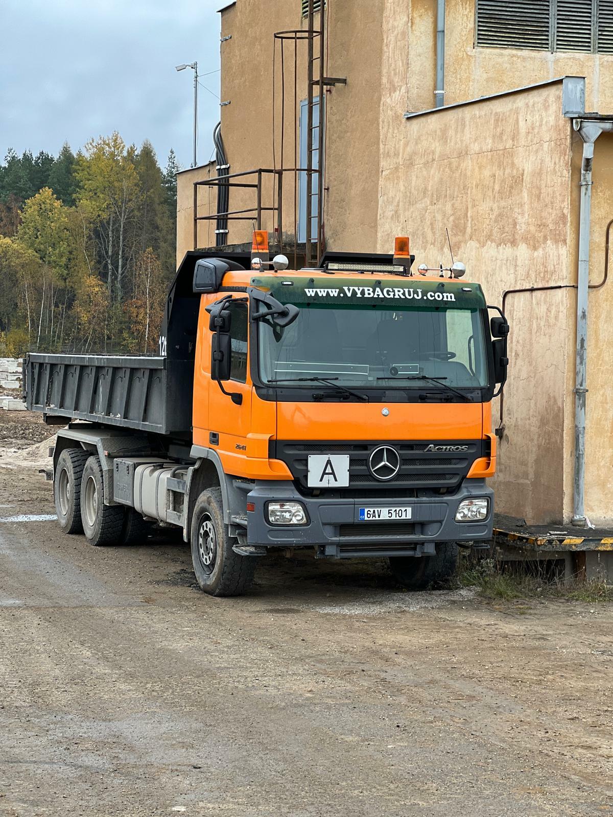 Mercedes Benz Actros 2641 kontejner 6x4