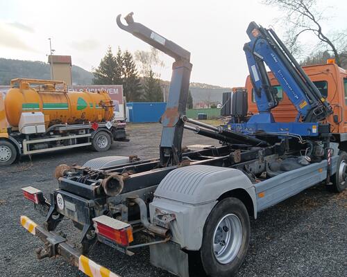 Mercedes-Benz Atego 1218 Kontejner + RUKA