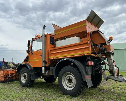 MERCEDES  BENZ UNIMOG U 90 TURBO+SYPAČ