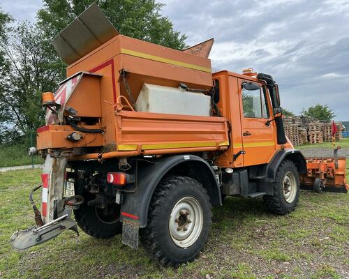 MERCEDES  BENZ UNIMOG U 90 TURBO+SYPAČ