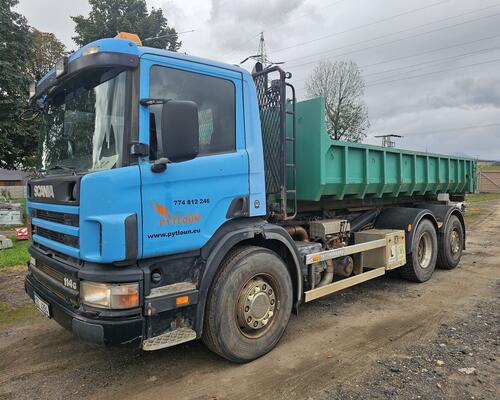 Nosič kontejnerů Scania G114 R380 - 26t