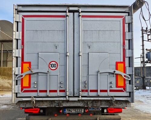PANAV 50 m3 velkoobjemový sklápěcí návěs / trojkombinace / TOP STAV