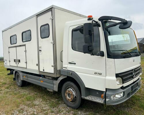 Pojízdná dílna MERCEDES - BENZ  ATEGO 818 S ELEKTROCENTRÁLOU
