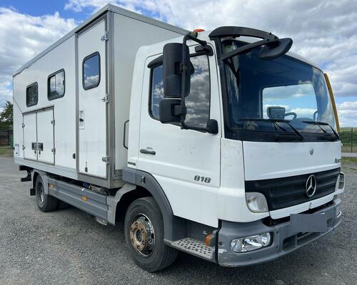 Pojízdná dílna MERCEDES BENZ  ATEGO 818 S ELEKTROCENTRÁLOU A ZDVIHACÍM ZAŘÍZENÍM NA AUTOGEN