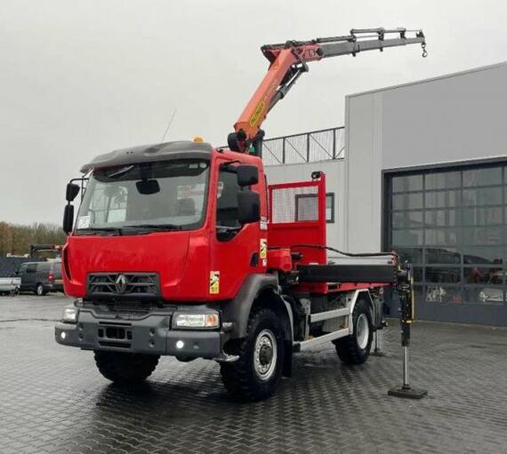 Renault D12.250 + Palfinger PK