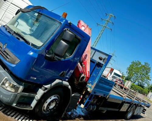 Renault Premium DXI Lander D320.19PR + Fassi F110