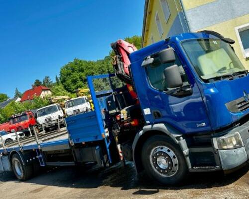 Renault Premium DXI Lander D320.19PR + Fassi F110