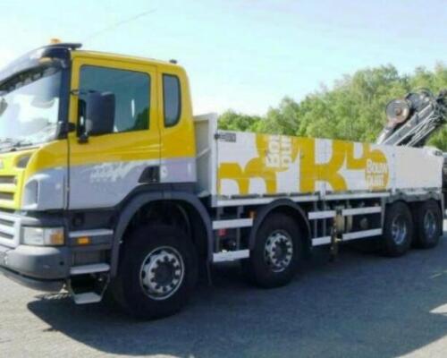Scania P 400 + Hiab XS244 EP-4