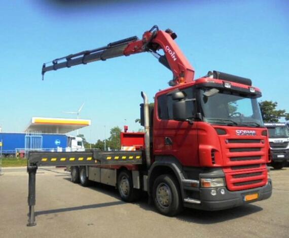 Scania R480 + HMF ODIN K5