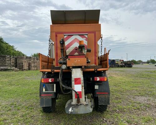 SKLÁPĚČ MERCEDES BENZ UNIMOG U 90 TURBO+SYPAČ