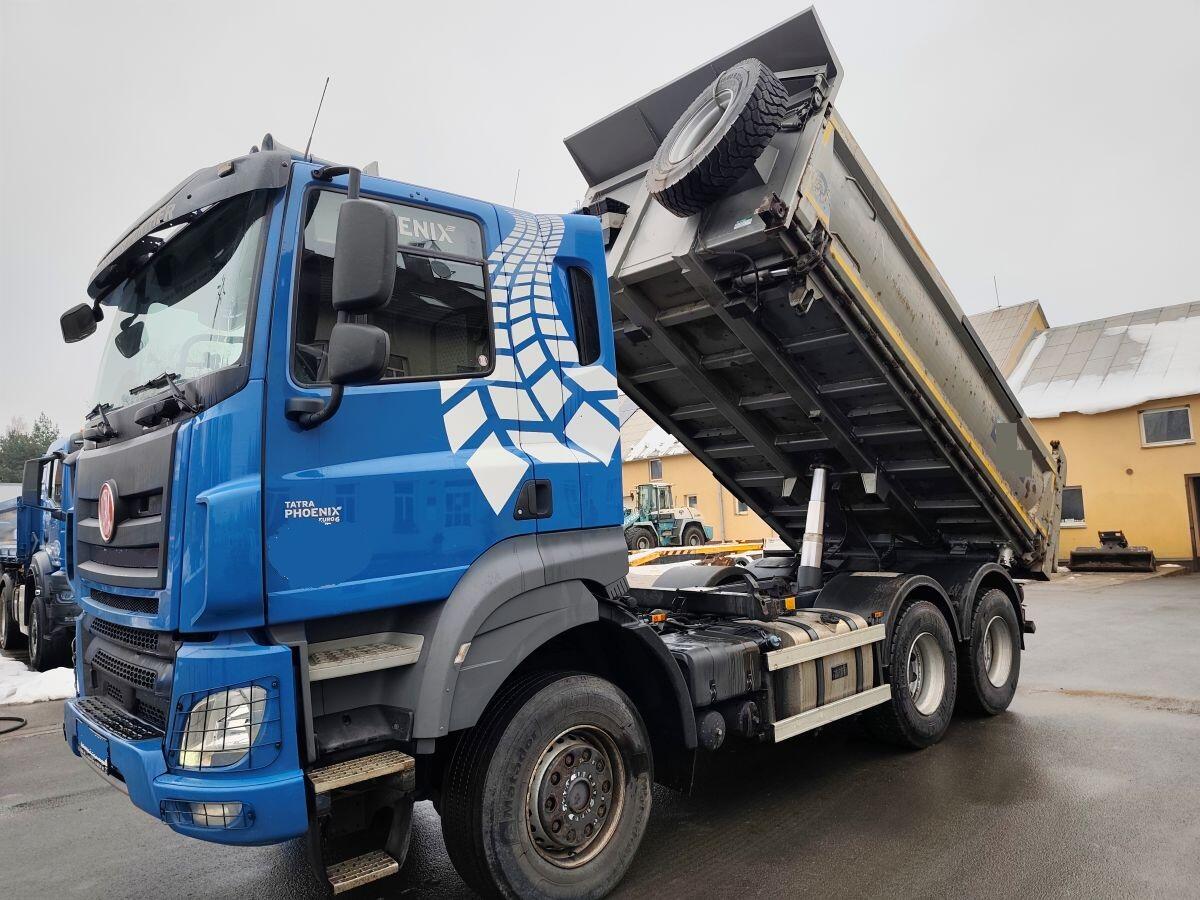 Tatra Phoenix 6x6 480 ps třístranný sklápěč Bordmatic