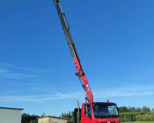 TATRA Phoenix 8x6 - nosič kontejnerů + SILNÁ hydraulická ruka