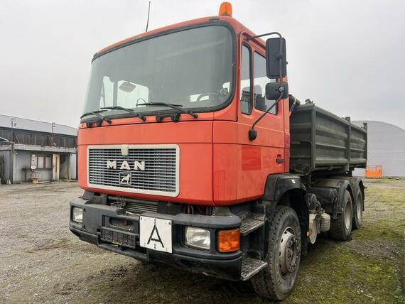 Třístranný sklápěč  MAN F 08 6x4 MEILLER KIPPER