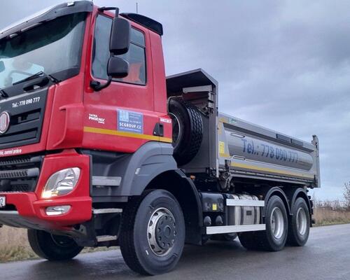 TŘÍSTRANNÝ SKLÁPĚČ TATRA PHOENIX T 158 / II, 6x6