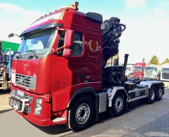 Volvo FM 440 + Hiab 377 E6 / JIB 70X E4
