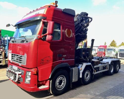 Volvo FM 440 + Hiab 377 E6 / JIB 70X E4