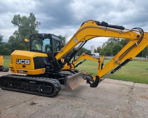 2x JCB 86C-2 450-800mth plná výbava- TOP stav