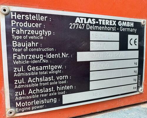 Atlas Terex 1804LC